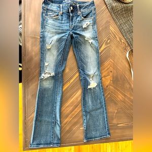 AE sz2 wide leg jeans